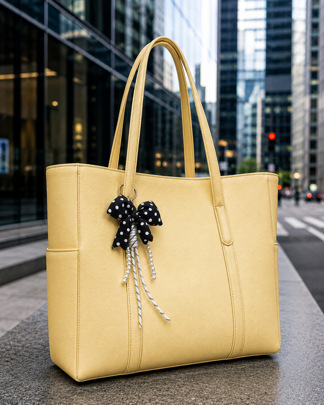 Polka Dot Bag Charm